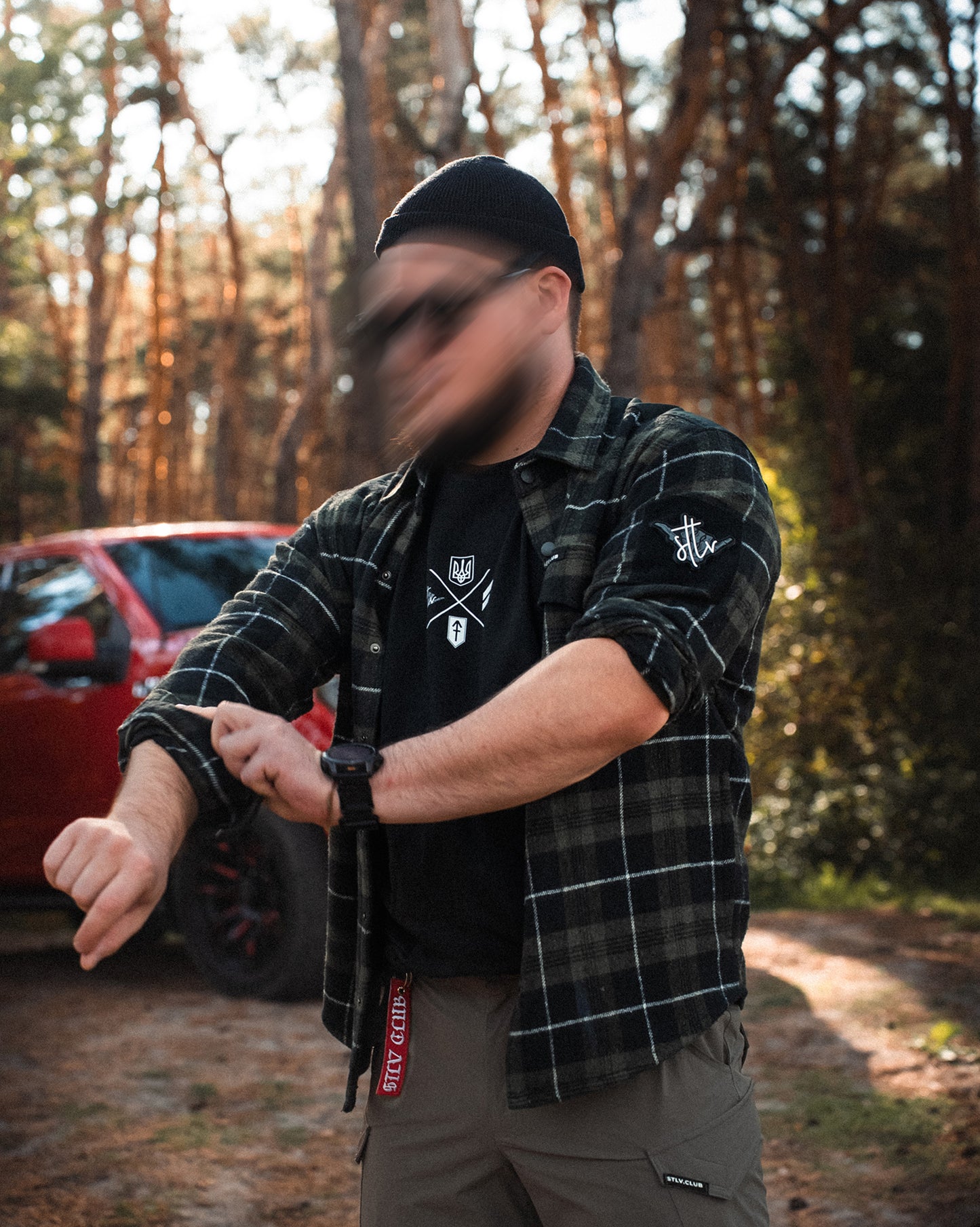 Фланелева Сорочка STLV Khaki