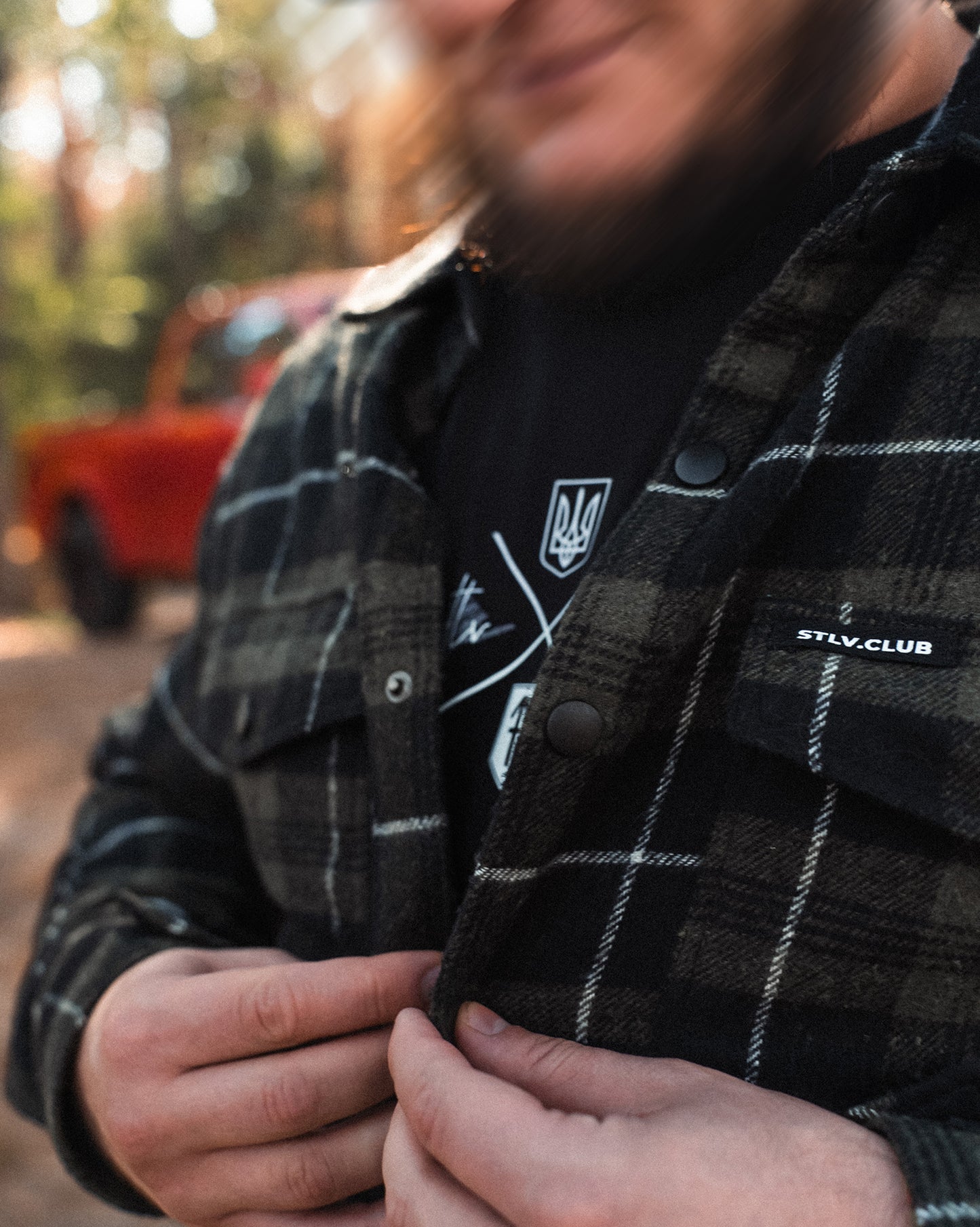 Фланелева Сорочка STLV Khaki