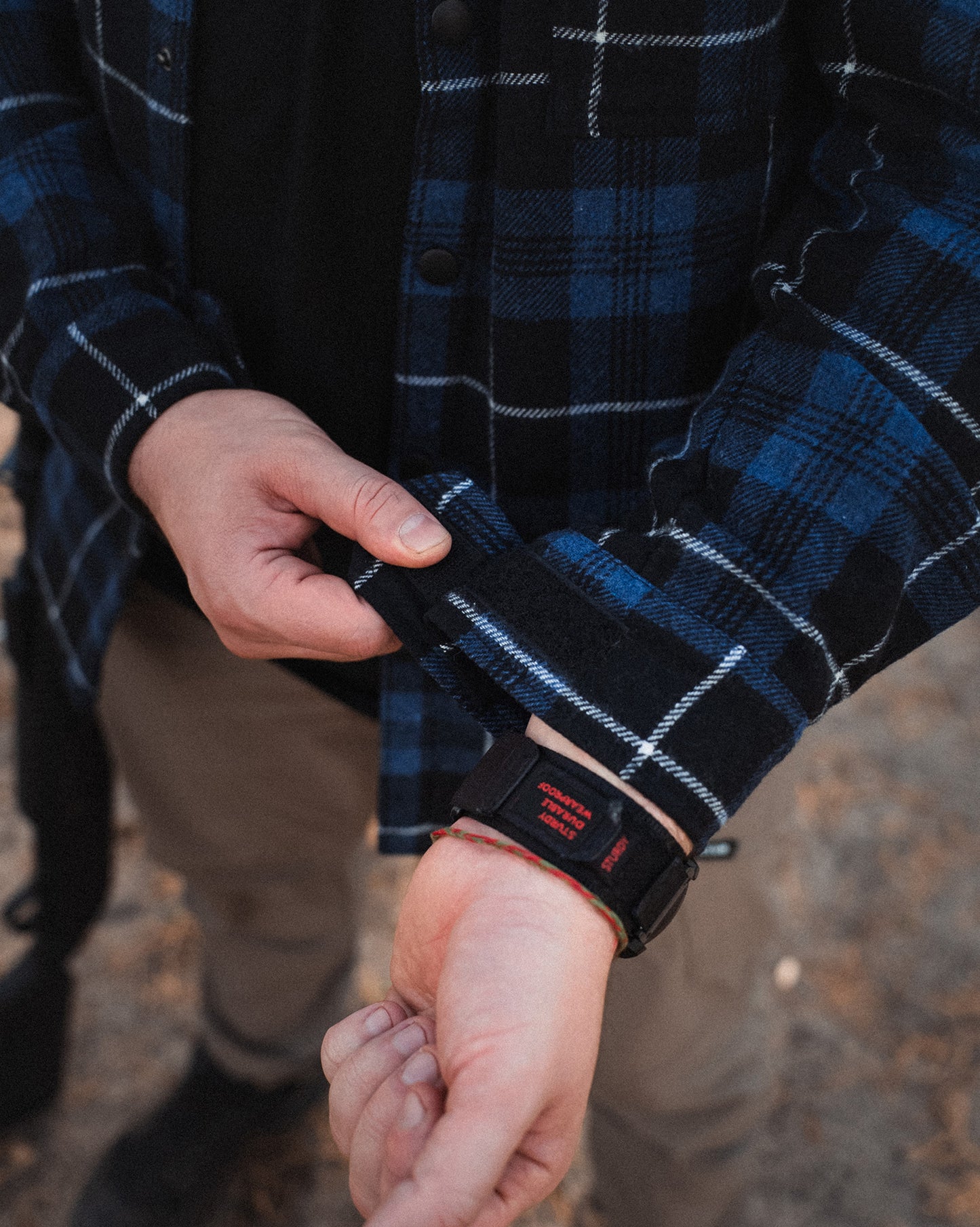 Фланелева Сорочка STLV Blue