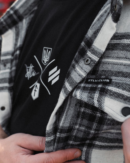 Фланелева Сорочка STLV Gray