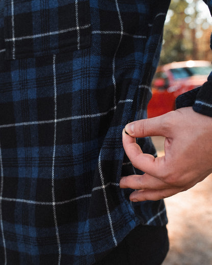 Фланелева Сорочка STLV Blue