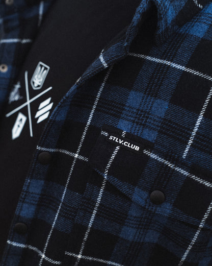 Фланелева Сорочка STLV Blue