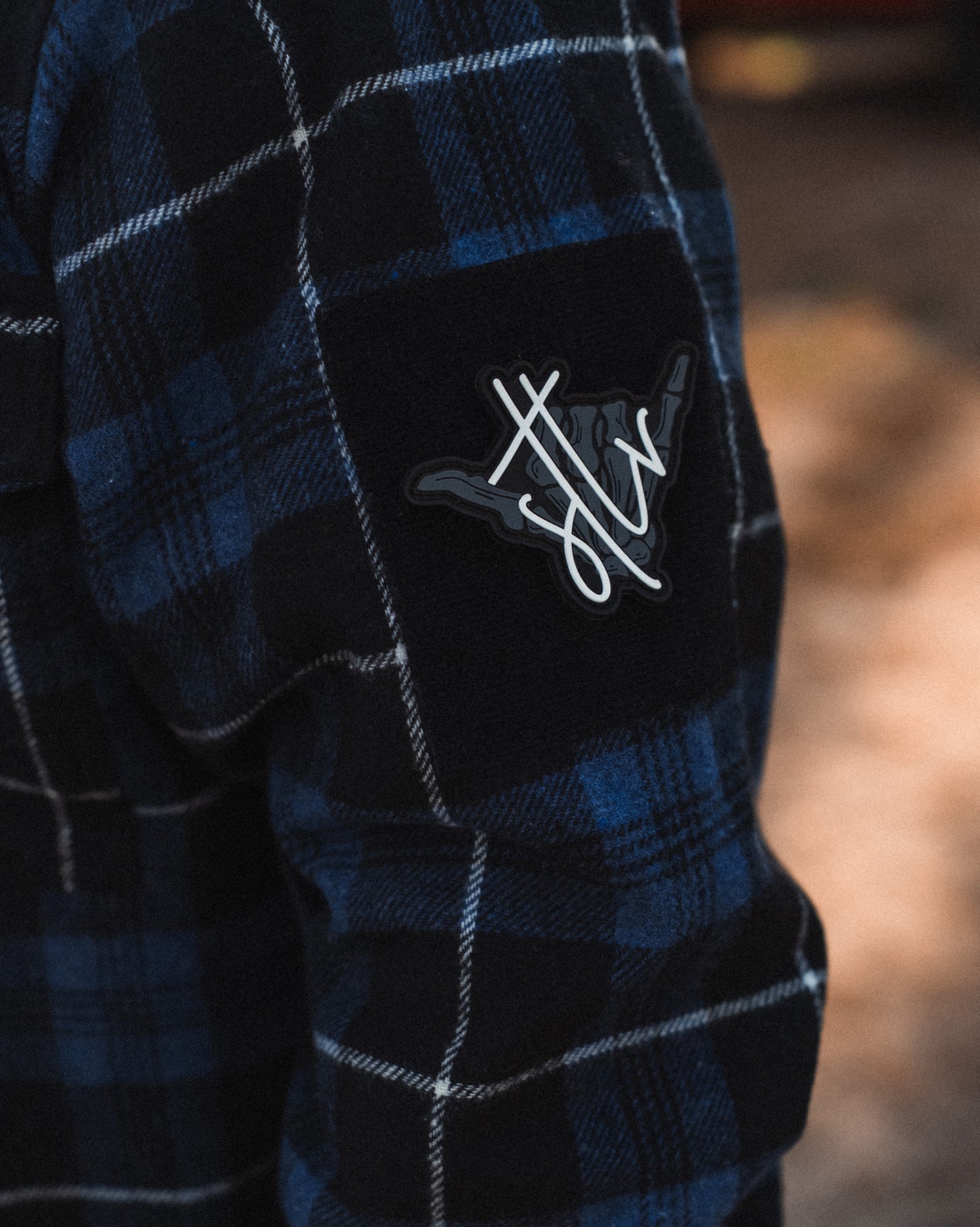 Фланелева Сорочка STLV Blue