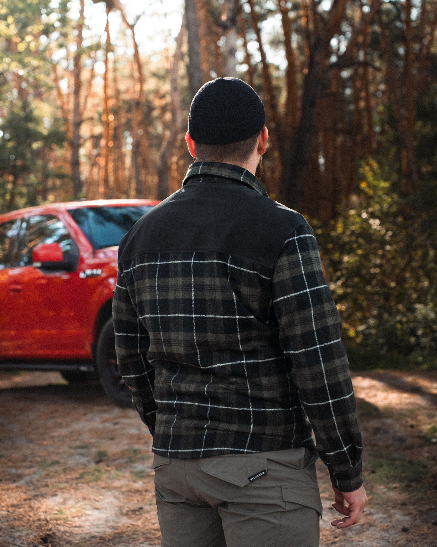 Фланелева Сорочка STLV Khaki