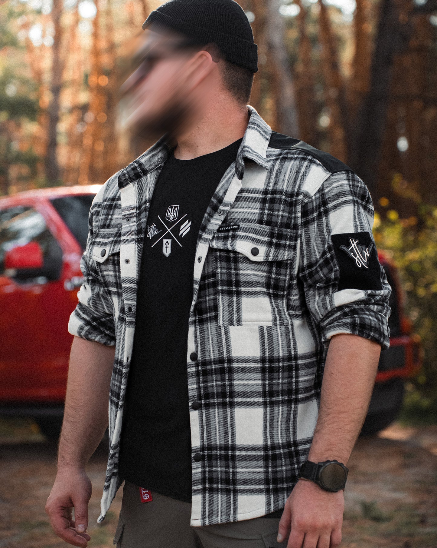 Фланелева Сорочка STLV Gray