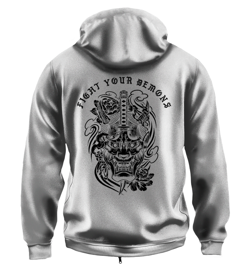 Худі на Застібці Fight Your Demons 2.0