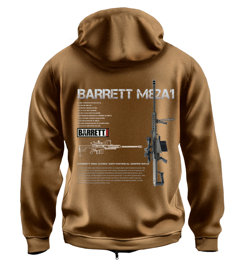 Худі на Застібці BARRET M82A1