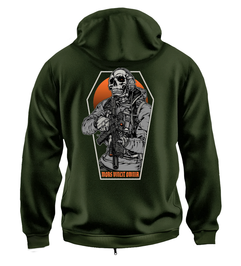Худі на Застібці SG Mors Vincit Omnia