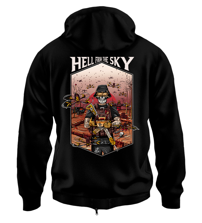 Худі на Застібці Hell From The Sky