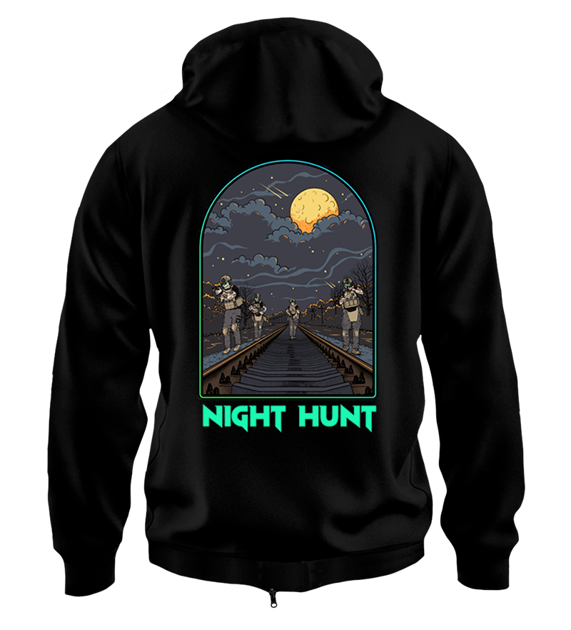 Худі на Застібці Night Hunt