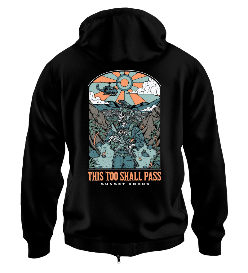 Худі на Застібці This Too Shall Pass