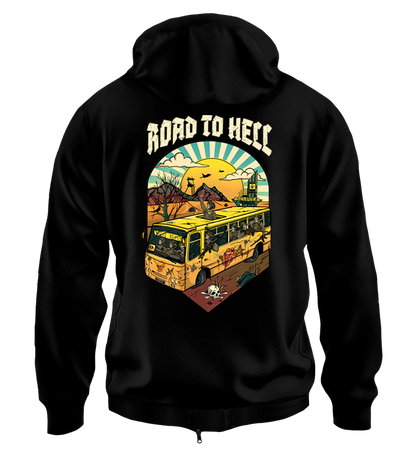 Худі на Застібці Road To Hell