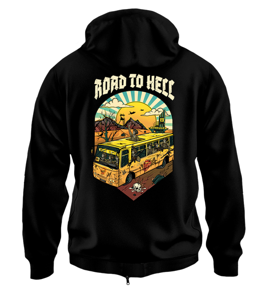 Худі на Застібці Road To Hell
