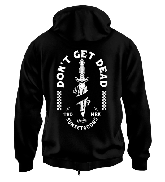 Худі на Застібці Don't Get Dead