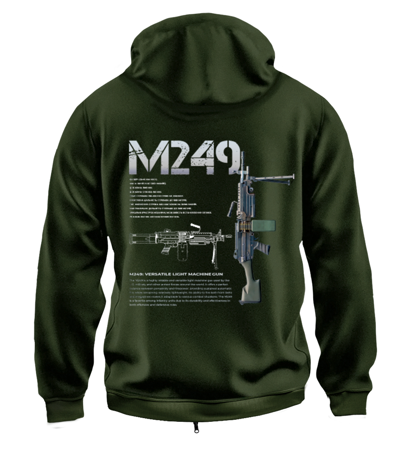 Худі на Застібці M249