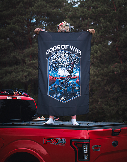Прапор Gods Of War v1