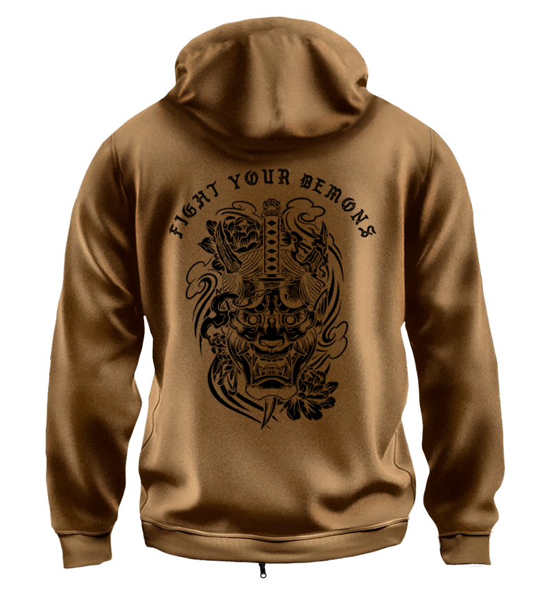 Худі на Застібці Fight Your Demons 2.0