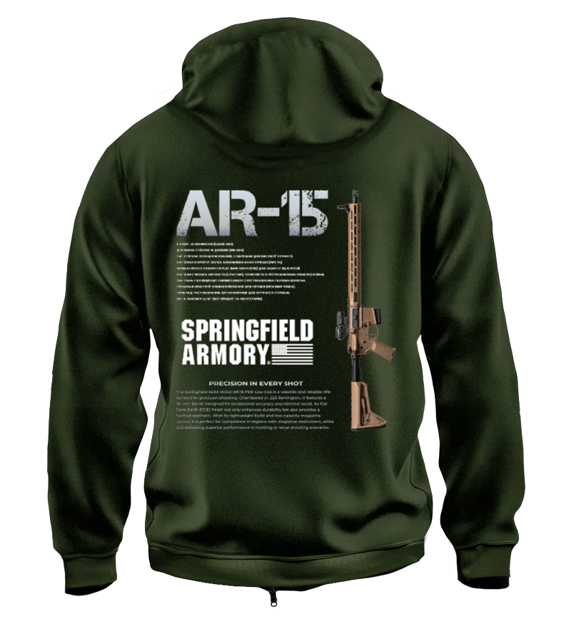 Худі на Застібці AR-15 (Springfield Armory)