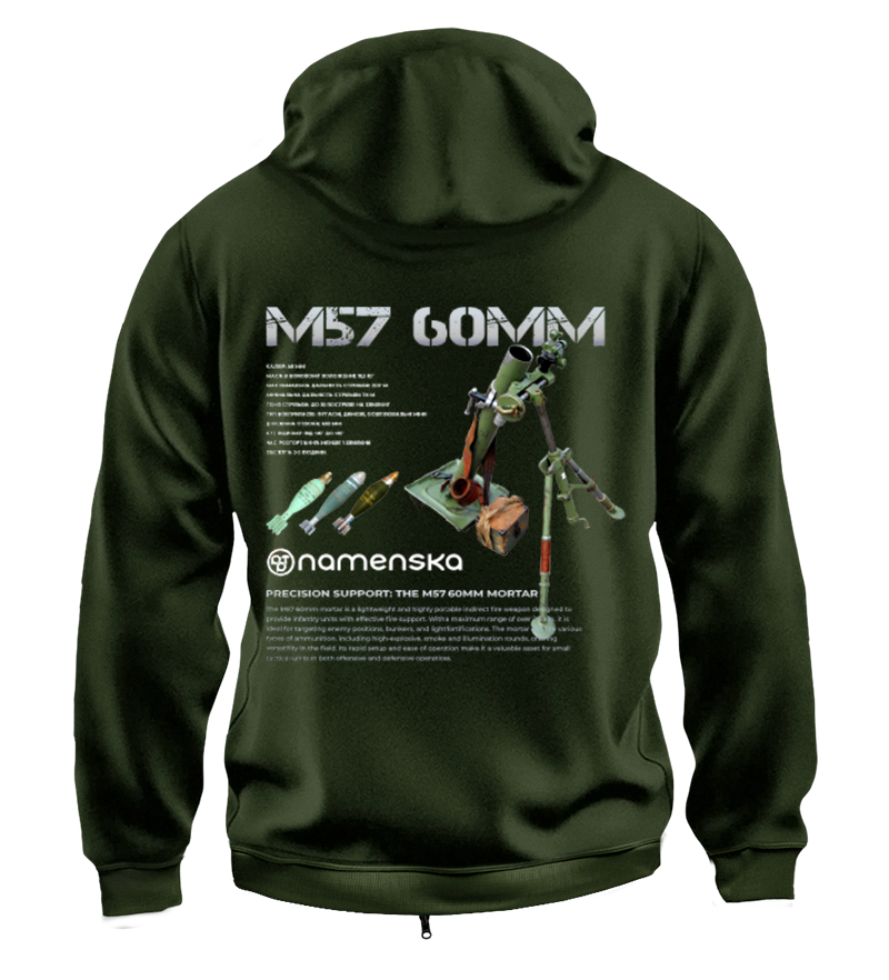 Худі на Застібці M57 60MM