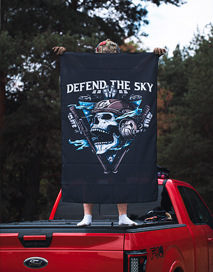 Прапор Defend The Sky