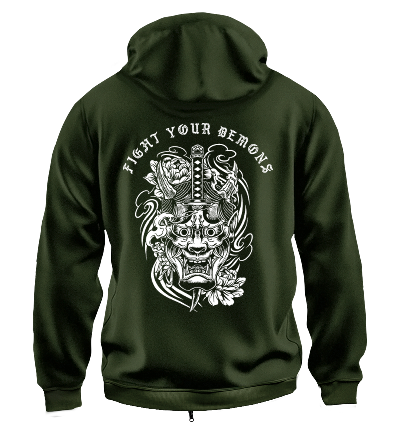 Худі на Застібці Fight Your Demons 2.0