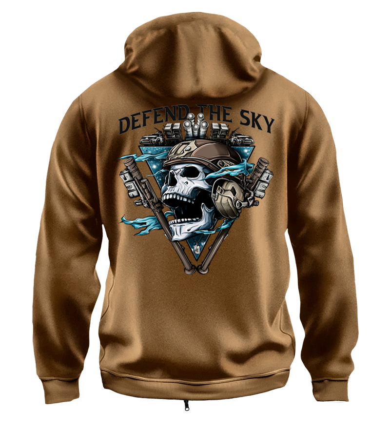 Худі на Застібці Defend The Sky