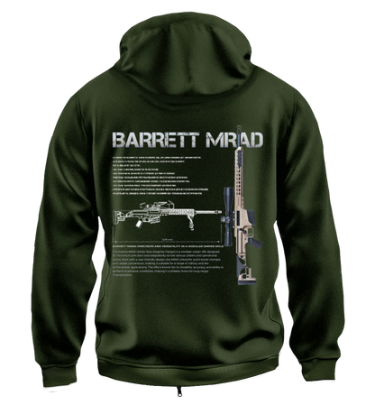 Худі на Застібці BARRET MRAD