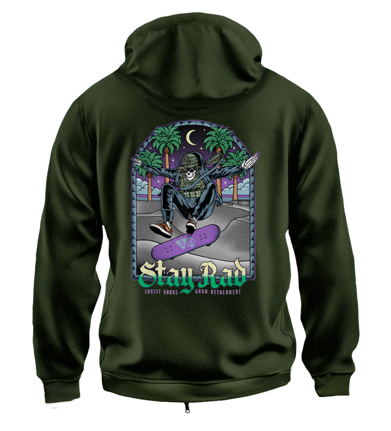 Худі на Застібці Stay Rad