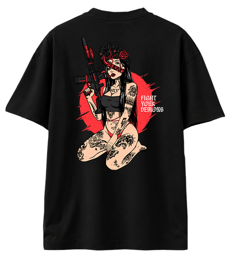 Футболка Oversize Fight Your Demons