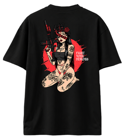 Футболка Oversize Fight Your Demons
