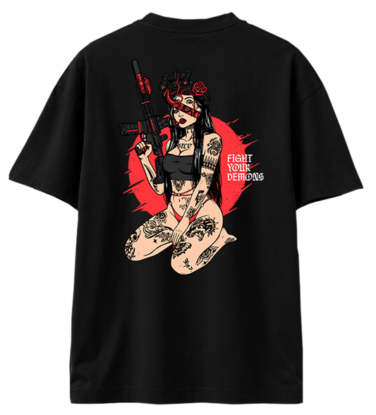Футболка Oversize Fight Your Demons