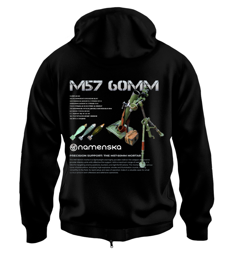 Худі на Застібці M57 60MM