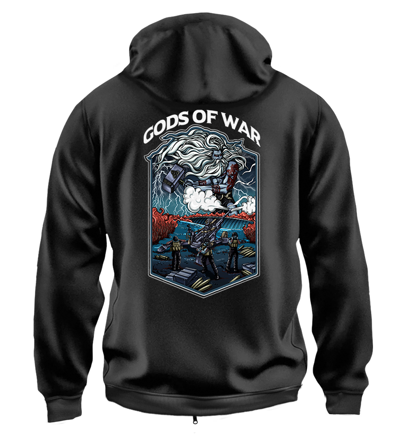 Худі на Застібці Gods Of War v1
