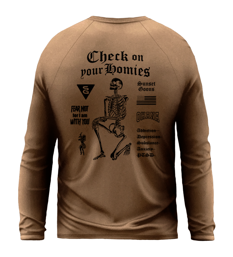 Лонгслів Check On Your Homies