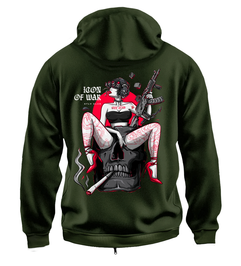 Худі на Застібці ICON OF WAR