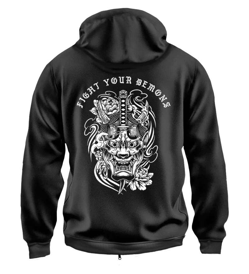 Худі на Застібці Fight Your Demons 2.0