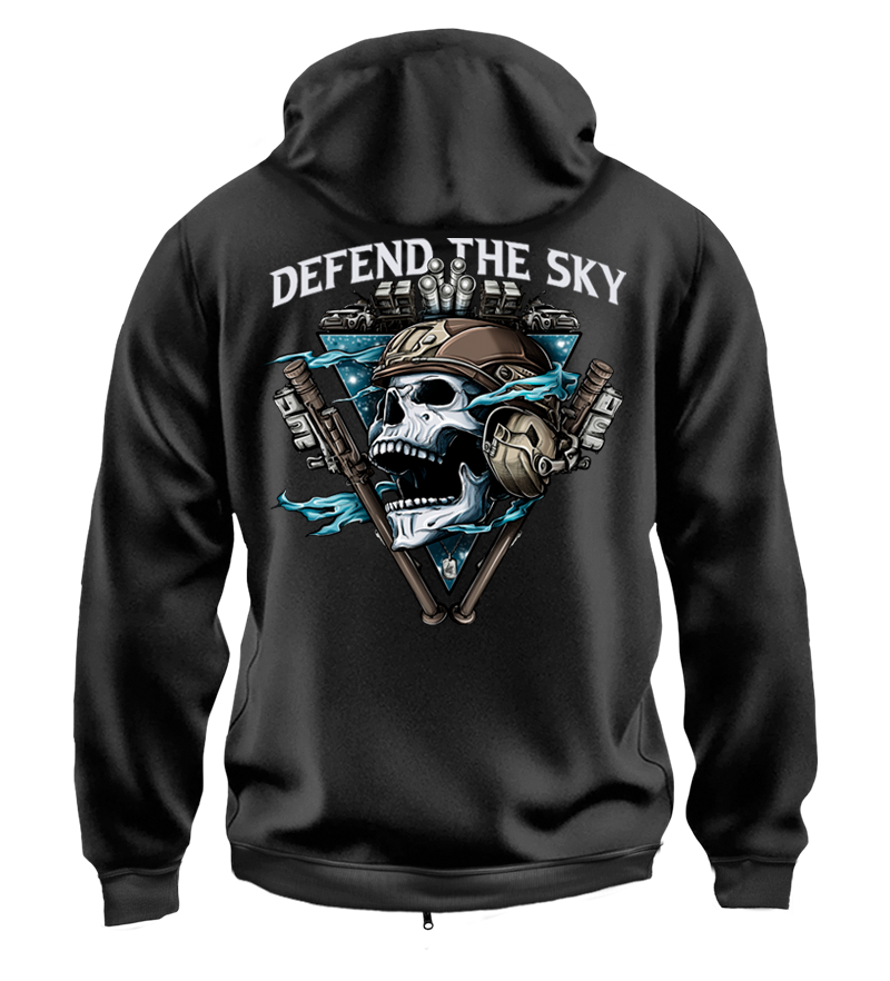 Худі на Застібці Defend The Sky