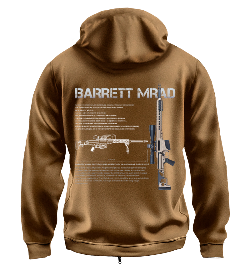 Худі на Застібці BARRET MRAD