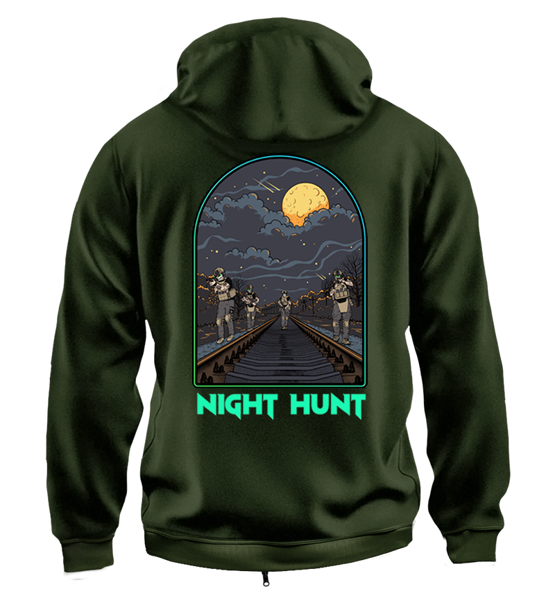 Худі на Застібці Night Hunt