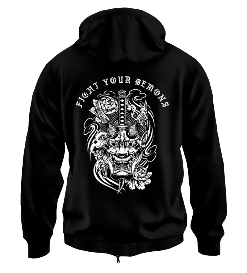 Худі на Застібці Fight Your Demons 2.0
