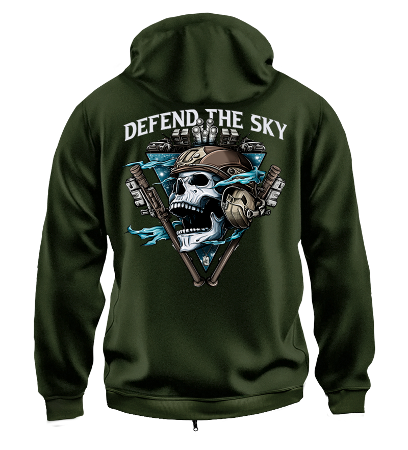 Худі на Застібці Defend The Sky