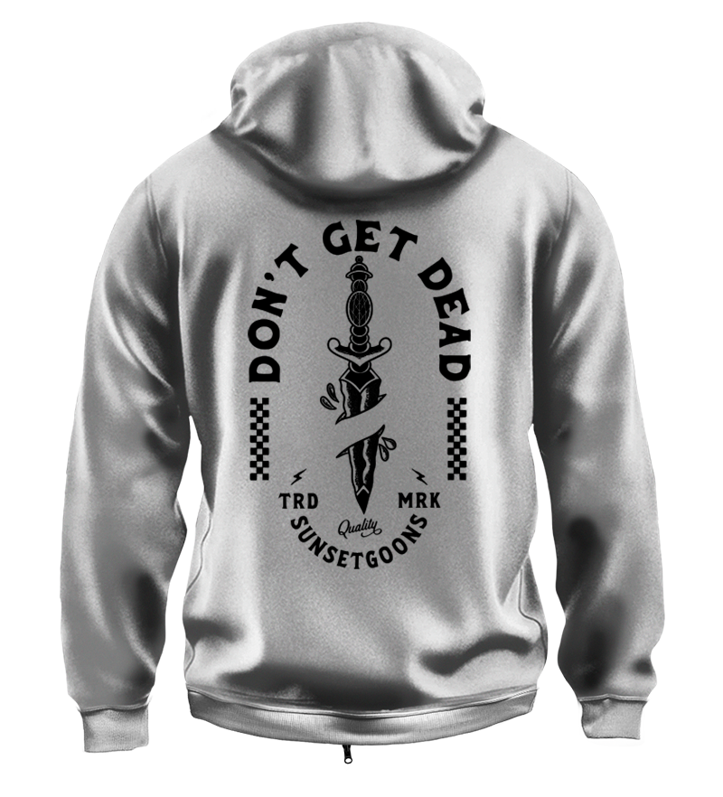 Худі на Застібці Don't Get Dead
