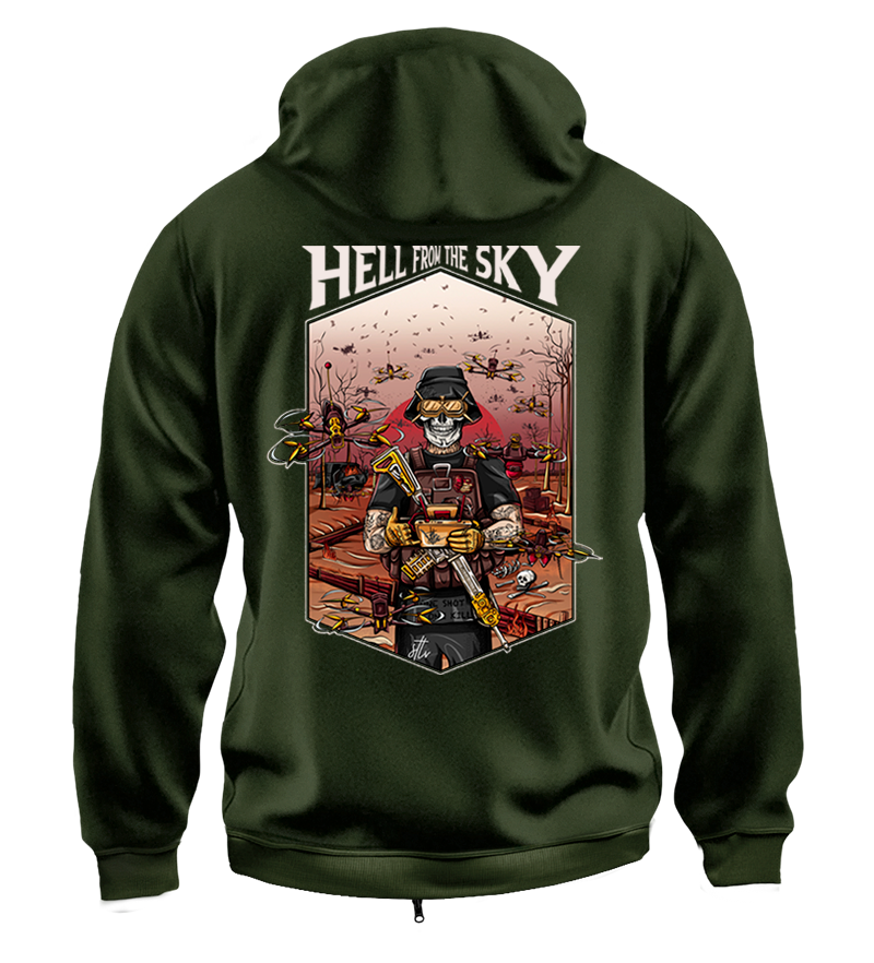 Худі на Застібці Hell From The Sky