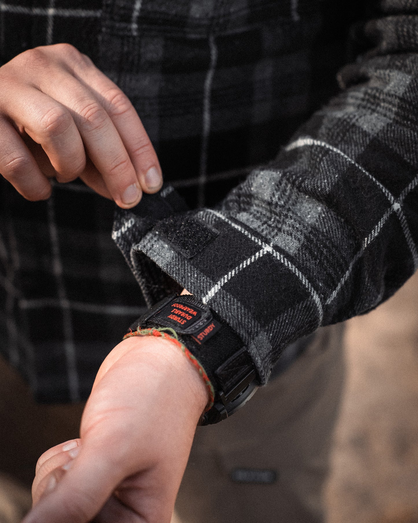 Фланелева Сорочка STLV Black