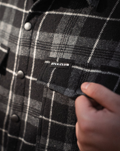 Фланелева Сорочка STLV Black