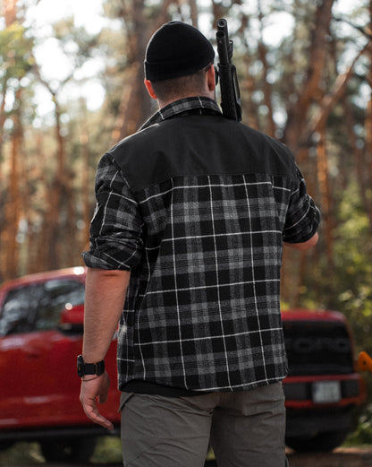 Фланелева Сорочка STLV Black