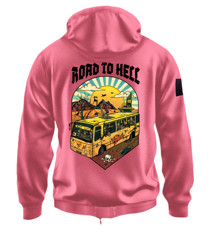 Худі на Застібці Road To Hell