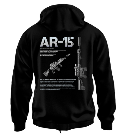 Худі на Застібці AR-15